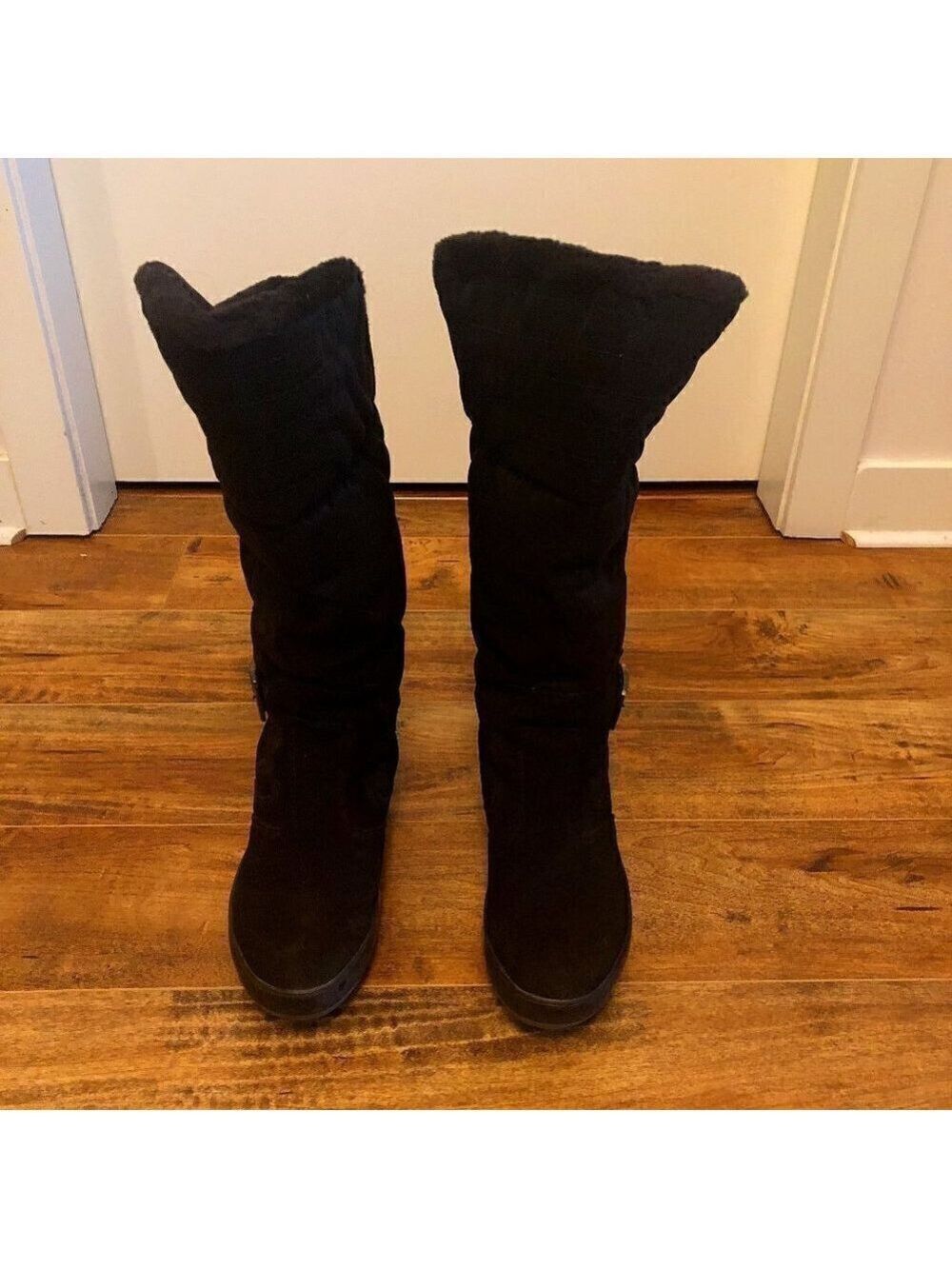 𝅺pajar Natasha Faux-Fur Waterproof Winte Black Boot - Picture 6 of 16